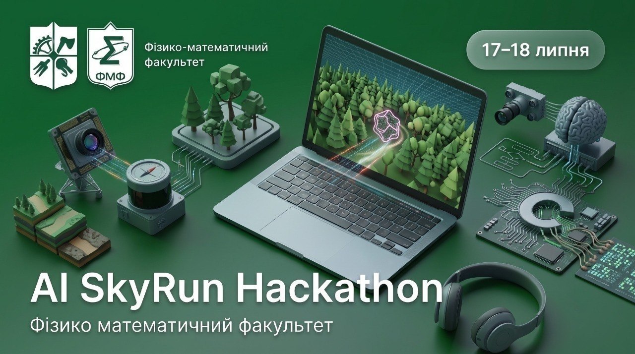 Фізико-математичний факультет запрошує на хакатон AI SkyRun Hackathon